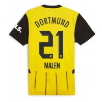 Camiseta Borussia Dortmund Donyell Malen #21 Primera Equipación 2024-25 manga corta